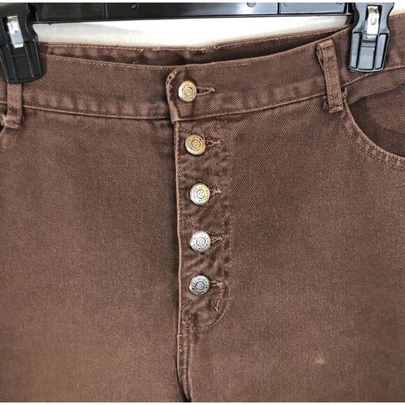 Vintage Watch LA Size 19-20 Five 5-Button Fly Closure Jeans Pants (Modern 16/XL) - Picture 2 of 7
